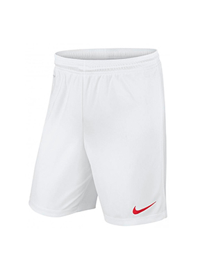 Short Nike Futbol PARK KNIT II Blanco/Rojo